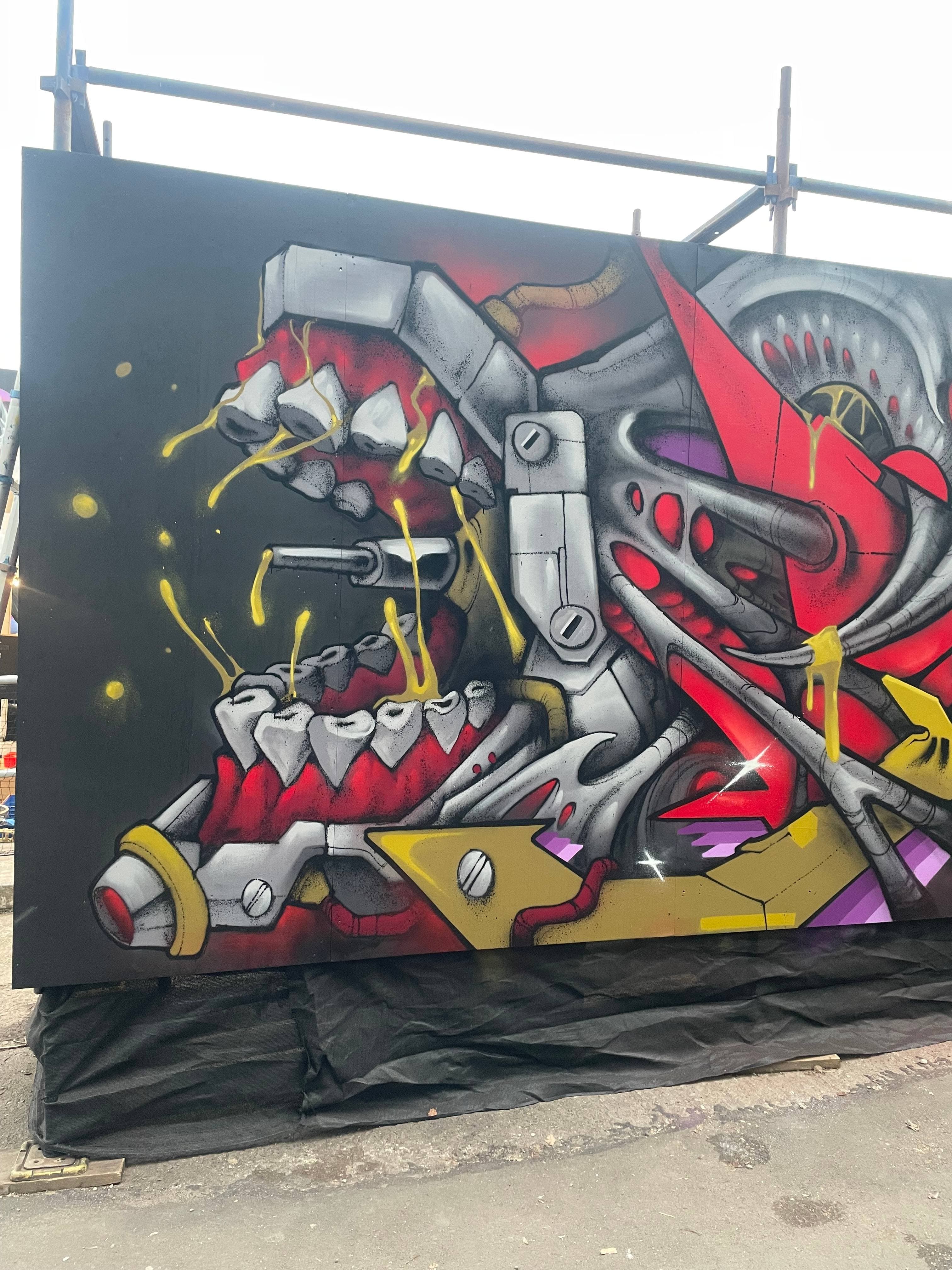 Honey Factory Feat. Ismo graffiti, Yardworks Scotland 2026