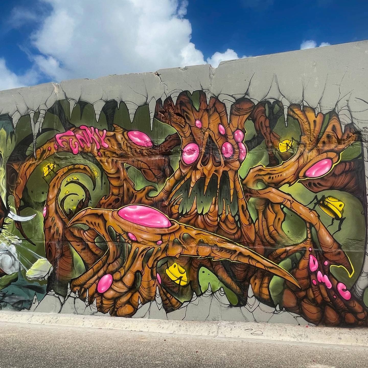 Funky Caves graffiti, StoneArt Festival, Portugal 2025